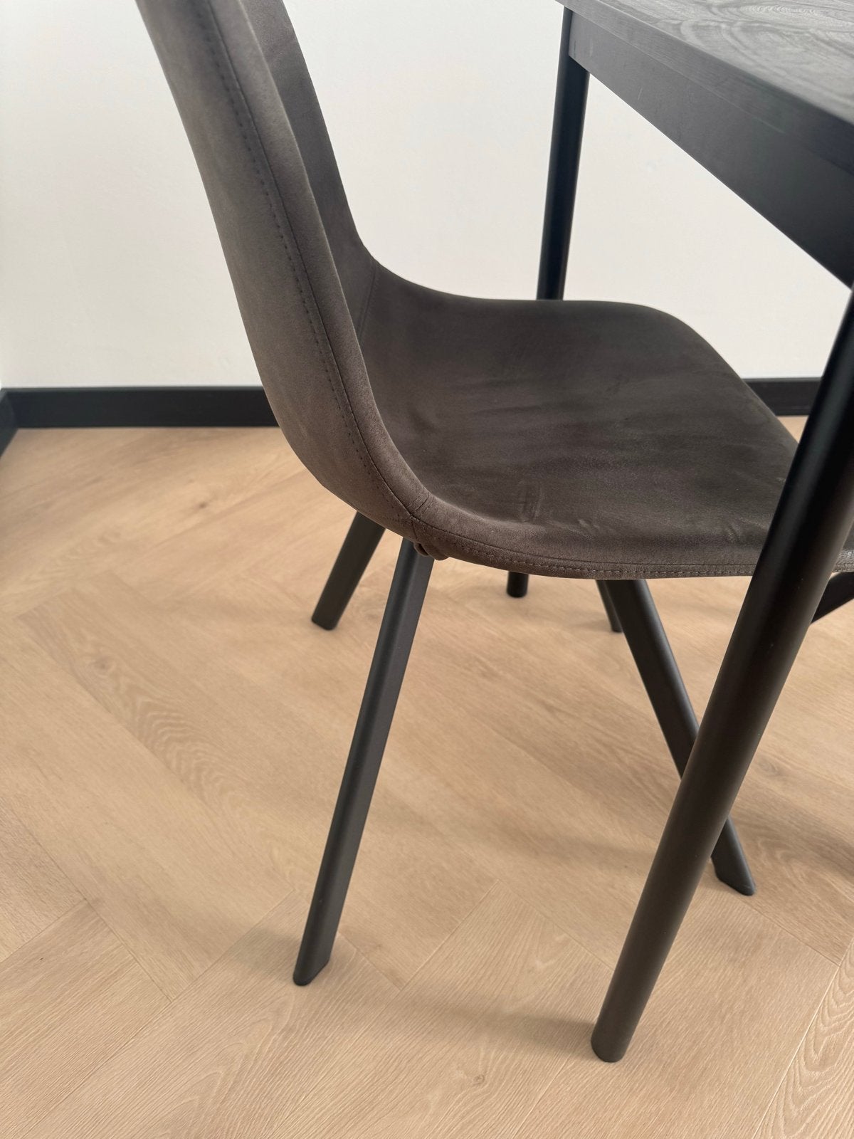 Complete woonkamerset: bank, salontafel, eettafel, stoelen,, Ophalen