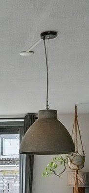 It's About Romi betonnen hanglamp, Ophalen, Gebruikt, E27 (groot), Industrieel