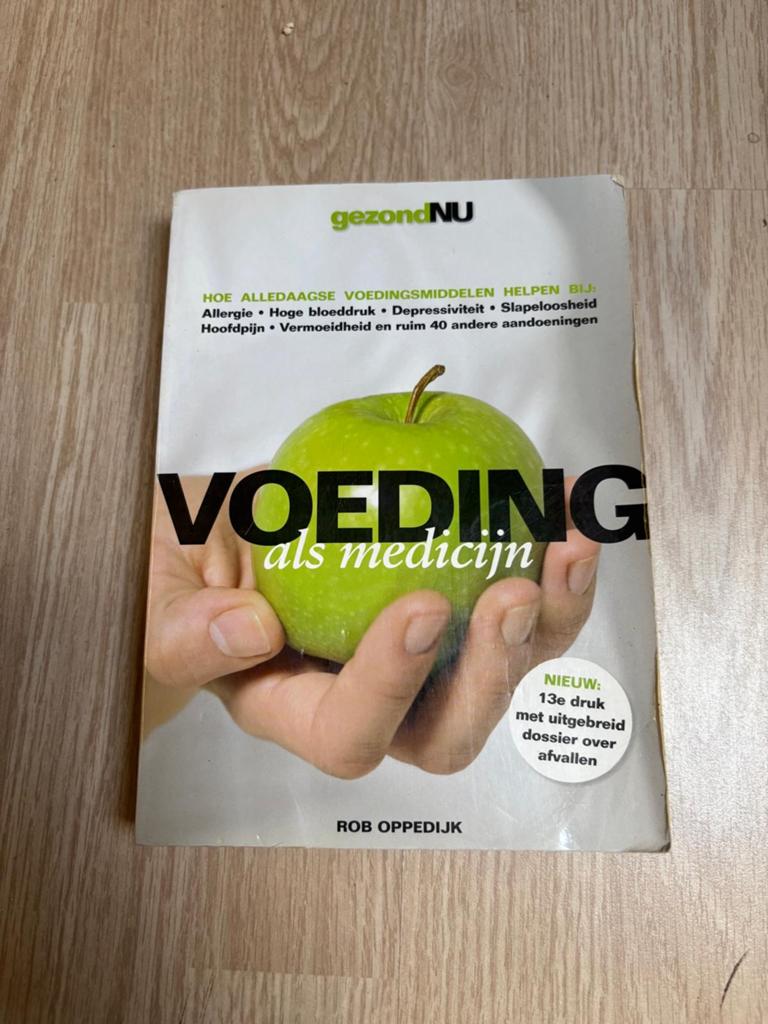 Voeding als medicijn - Rob Oppedijk (gezondNU), Ophalen of Verzenden, Zo goed als nieuw, Dieet en Voeding