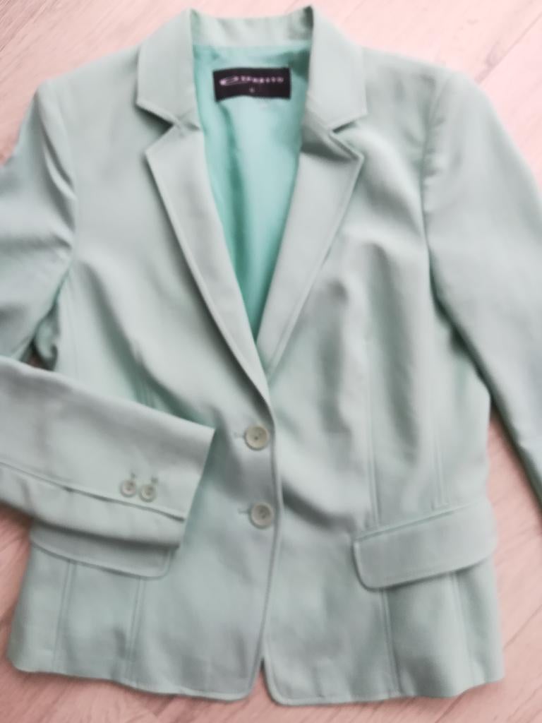 EXPRESSO colbert mint groen maat 40, Maat 38/40 (M), Expresso, Ophalen of Verzenden, Zo goed als nieuw