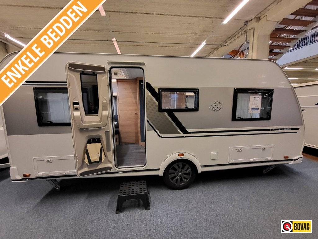 Knaus Sport E-Power Selection 500 EU; gasloos, Rondzit, Bedrijf, Schokbreker, Knaus