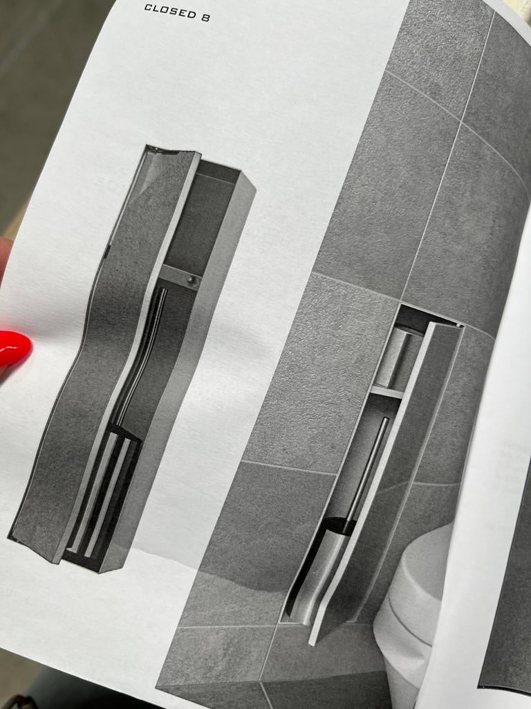 Loooox Inbouw Toiletrolhouder en Borstelhouder CL8, Ophalen, Nieuw, Toilet