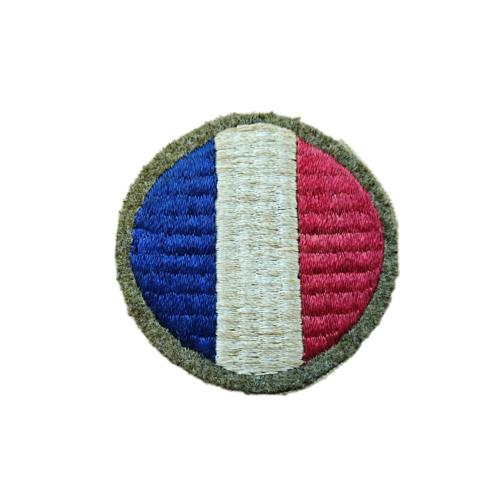 WWII US Army Ground Forces Patch Wool, Ophalen of Verzenden, Amerika, Embleem of Badge