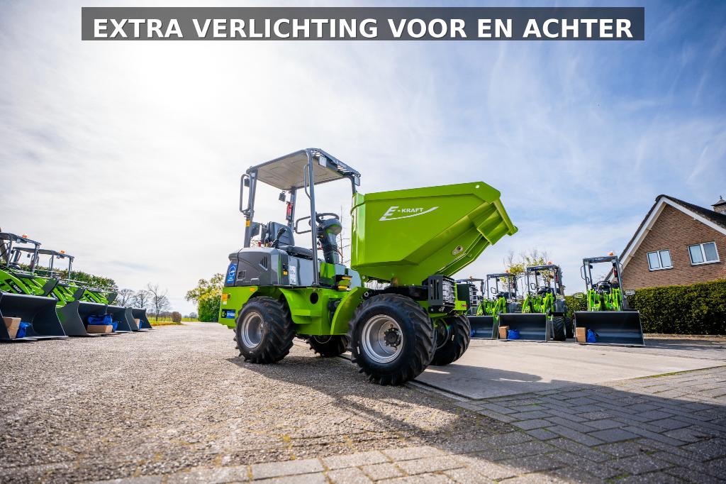 elektrische dumper kruiwagen 4x4 shovel kraan wieldumper, Ophalen, Transport
