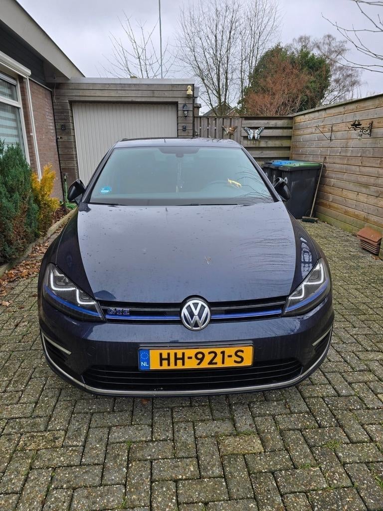 Volkswagen Golf 1.4 TSI Phev 204pk 5D DSG 2015 Blauw, Auto's, Stof, Blauw, Lichtsensor, 149 pk