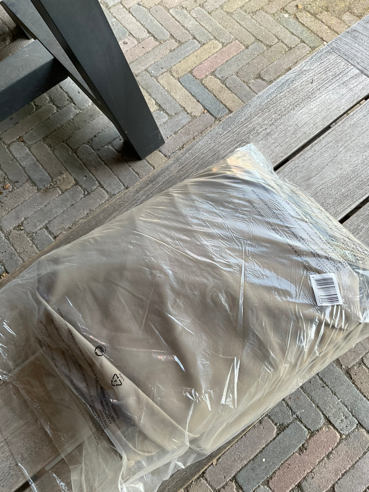 Nieuw parasoldoek, antraciet grijs. 3 x 3m., Ophalen of Verzenden, Zo goed als nieuw