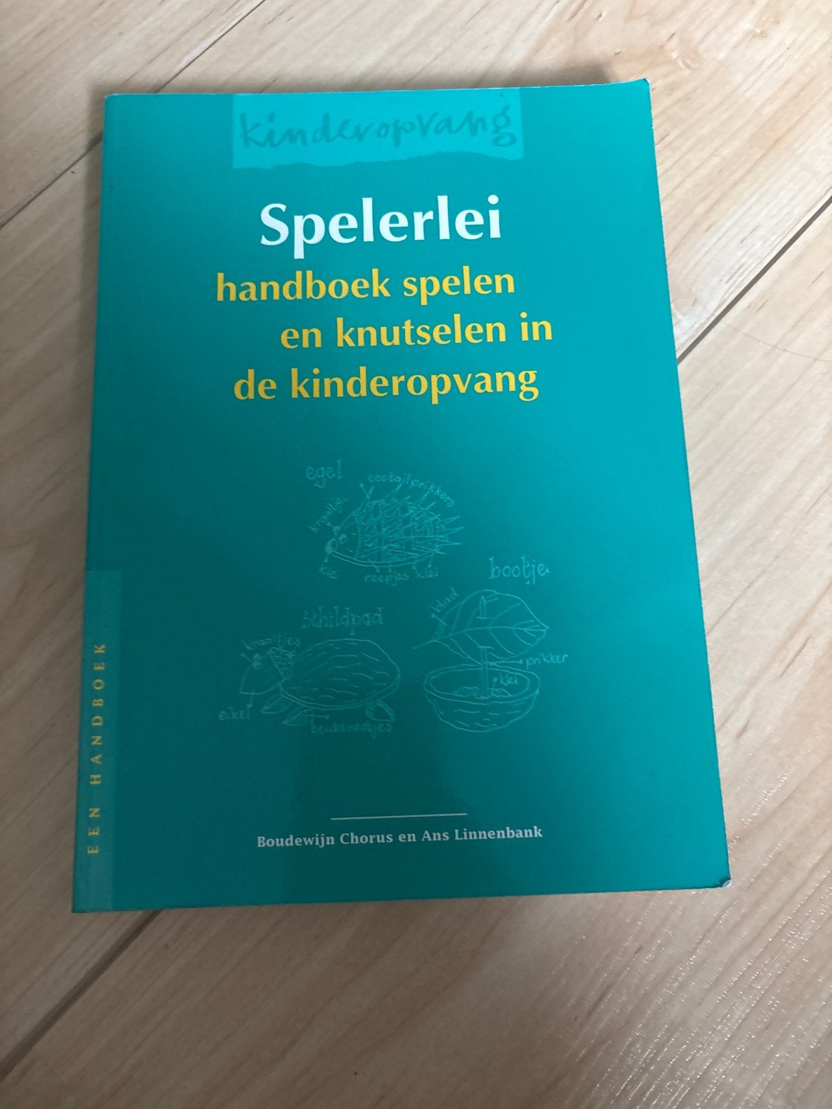 Spelerlei: Handboek Spelen en Knutselen in de Kinderopvang, Boeken, Ophalen of Verzenden, Zo goed als nieuw, 0 tot 6 maanden