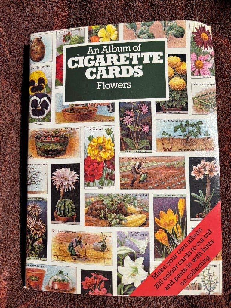 Cigarette album Flowers, Ophalen of Verzenden, Zo goed als nieuw, Diverse auteurs, Plaatjesalbum