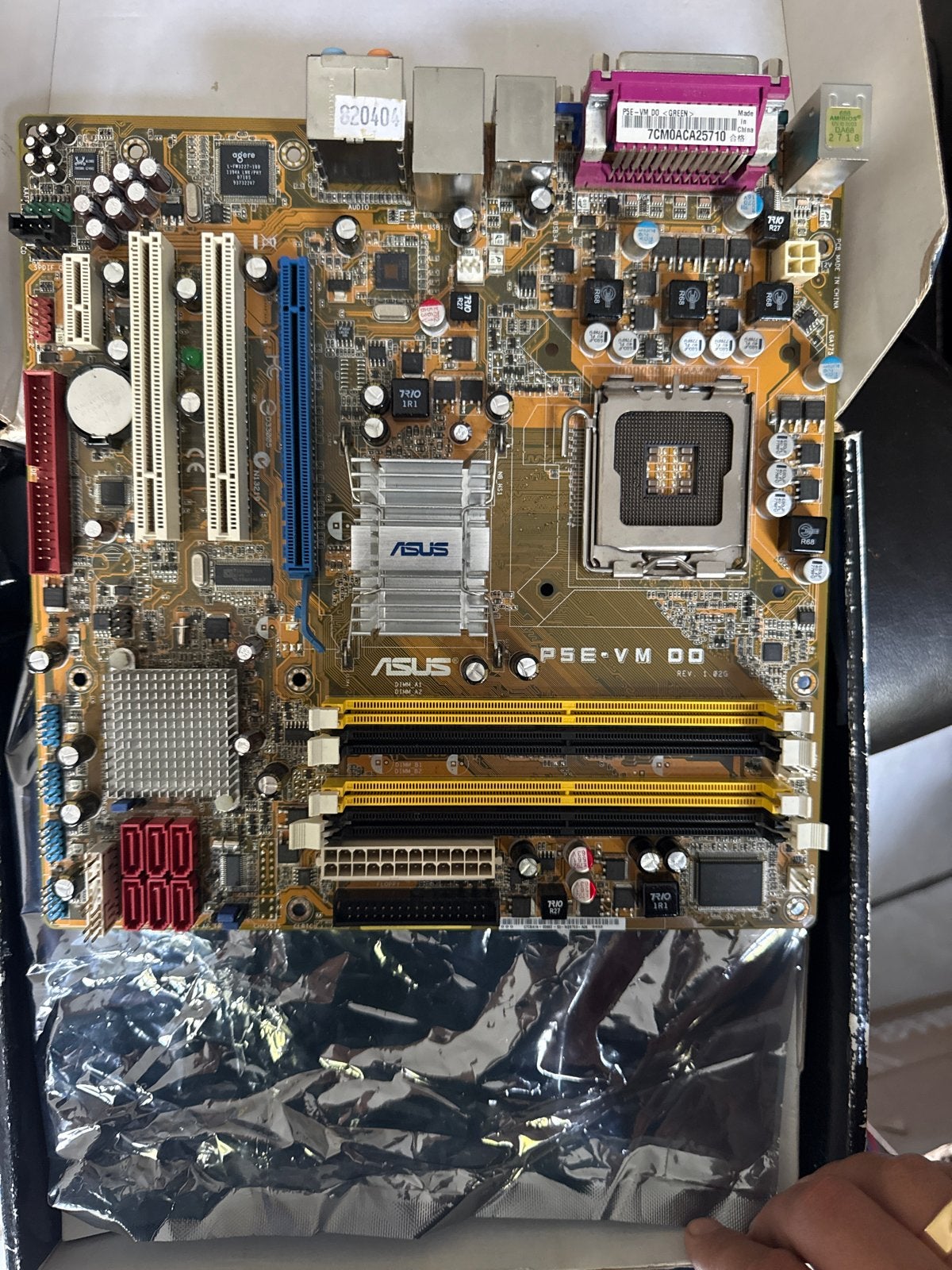 ASUS A7V400-MX SE-EAYZ Moederbord - Socket A, DDR, Ophalen of Verzenden, Gebruikt, AMD, DDR