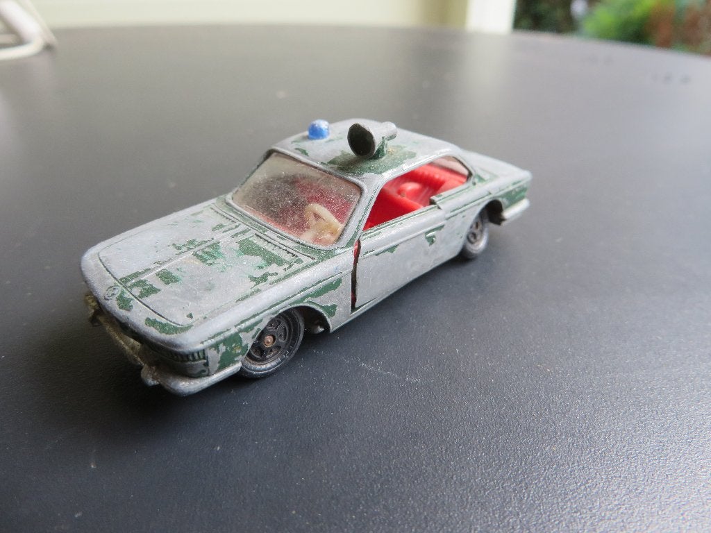 Siku V266 BMW 2000 CS Polizei, Hobby en Vrije tijd, Ophalen of Verzenden, Gebruikt, Auto