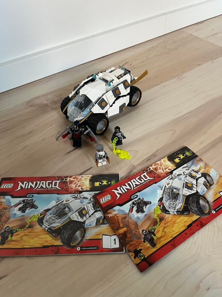 Lego Ninjago 70588 Titanium Ninja Tumbler, Lego, Ophalen of Verzenden, Zo goed als nieuw, Compleet