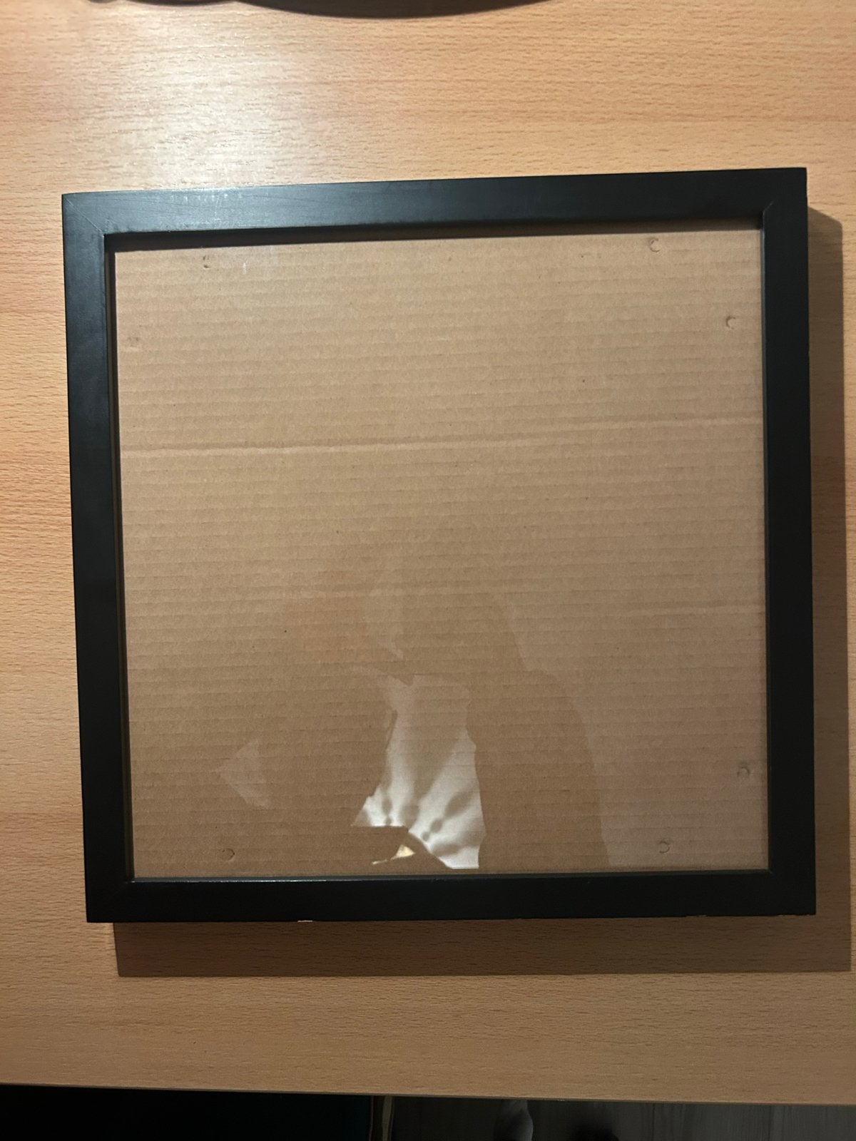 Zwarte Pirke LP lijst, Ophalen, Gebruikt, Fotolijst, Hout