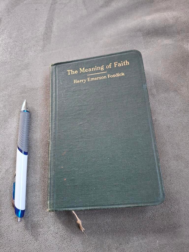 Het boek "The Meaning of Faith" uit 1921, Ophalen of Verzenden