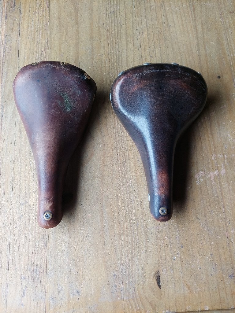 Fietszadels [ GILLES BERTHOUD], Overige merken, Gebruikt, Leer, Ophalen of Verzenden