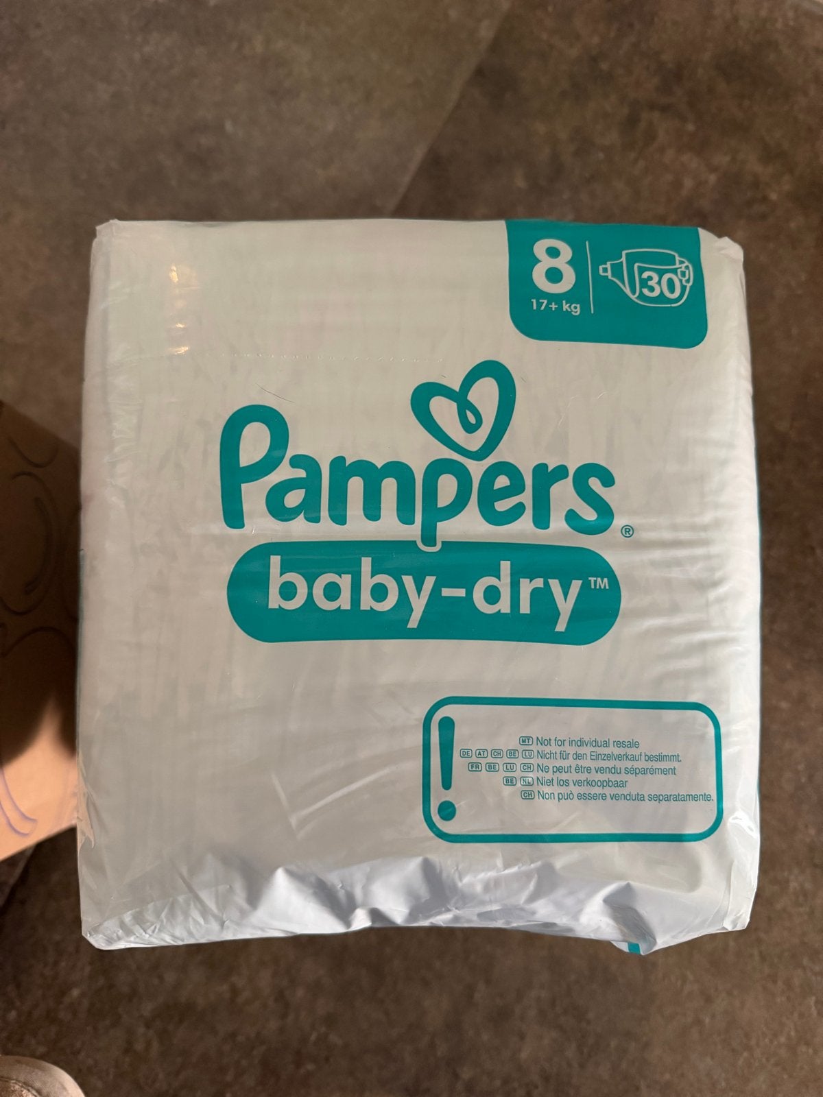 Pampers Baby-Dry Luiers Maat 8 (17+ kg) - 90 stuks ongeopend, Kinderen en Baby's, Ophalen, Nieuw