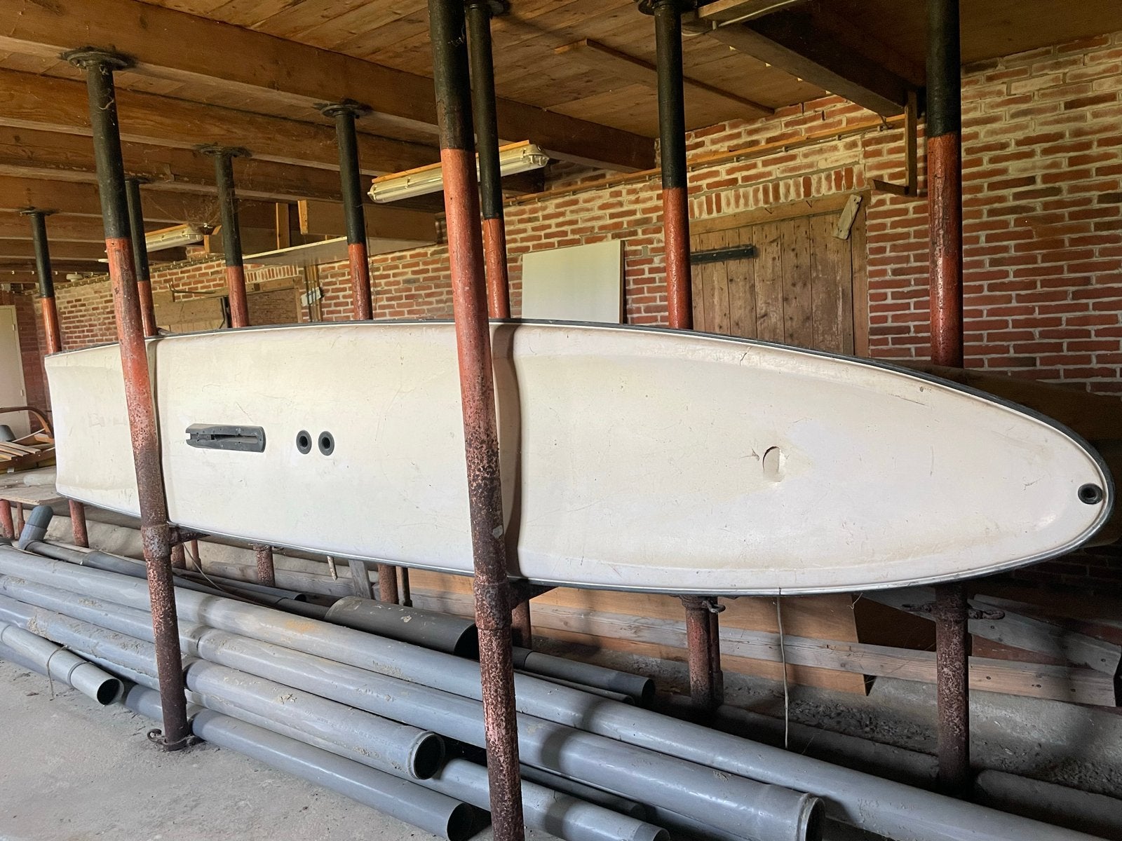 Drie surfplanken van ca. 3,5 meter lang, Ophalen, Gebruikt, Overige typen