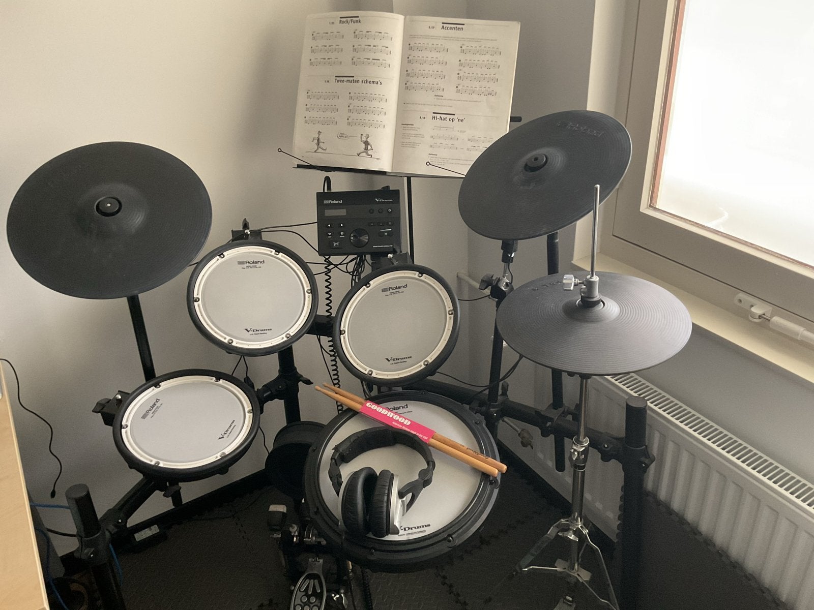 Roland V-Drums TD-07KVX Elektronisch Drumstel, Muziek en Instrumenten, Ophalen, Gebruikt, Roland, Elektronisch