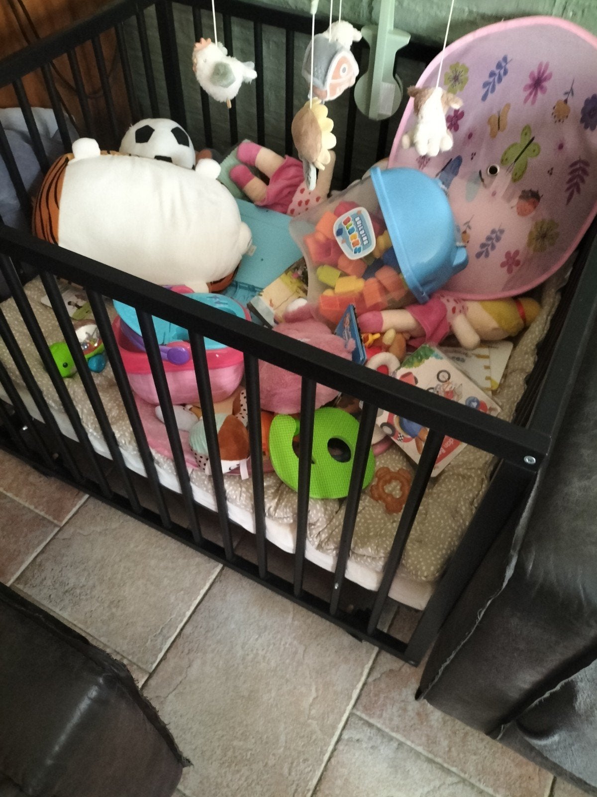 Box voor babys, Ophalen, Gebruikt, Rechthoekig, Boxkleed