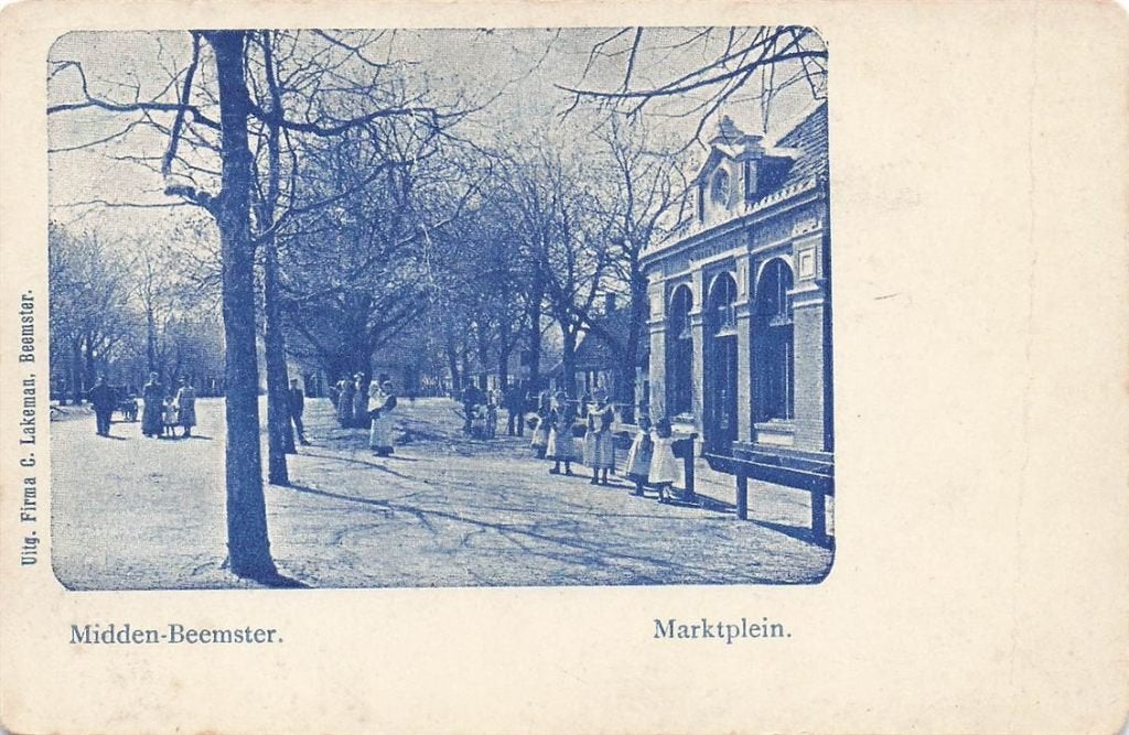 703-314-043 Midden-Beemster Marktplein, Verzenden, Voor 1920, Noord-Holland