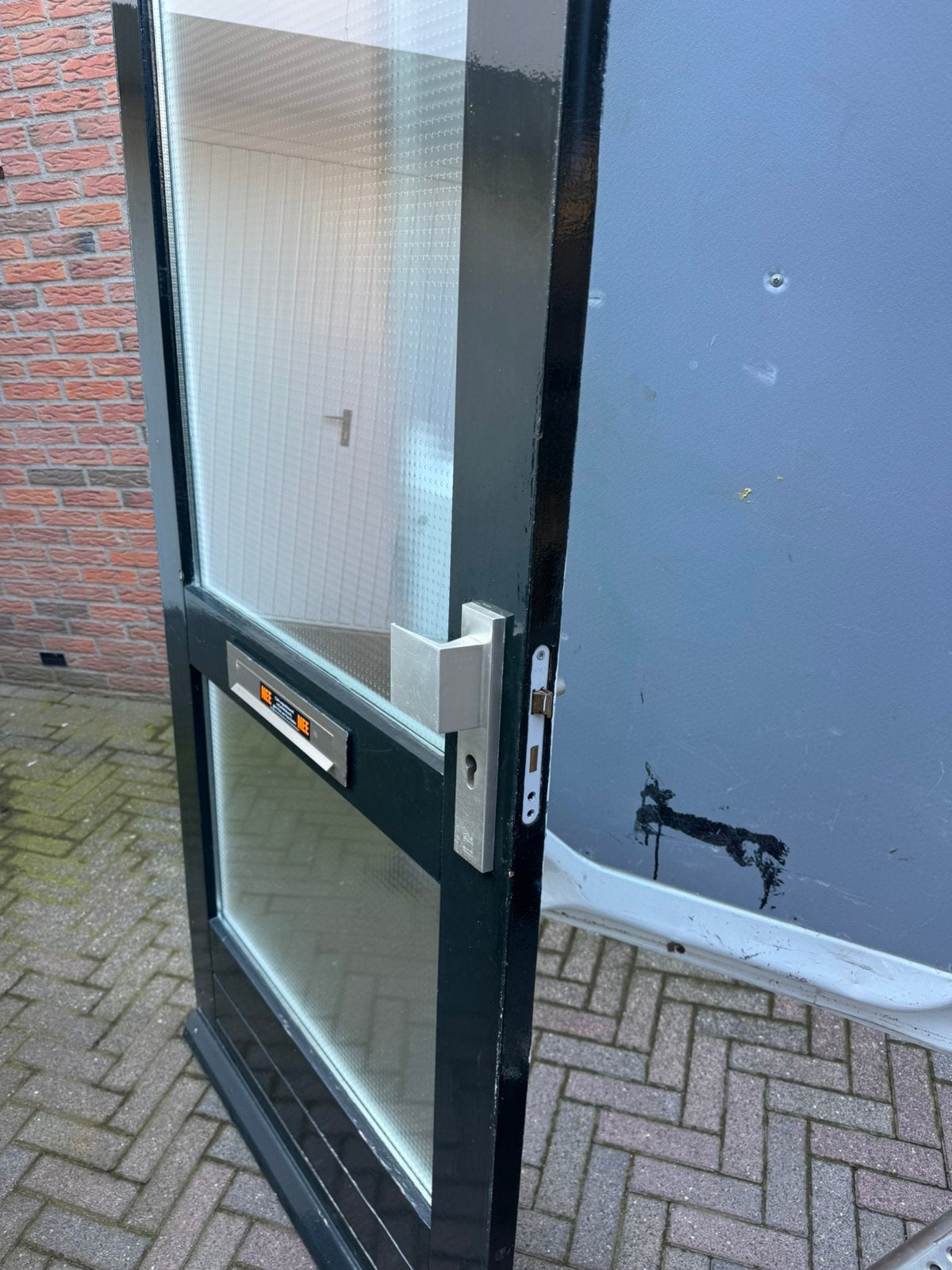 Voirdeur, Ophalen, Zo goed als nieuw, Binnendeur, 200 tot 215 cm