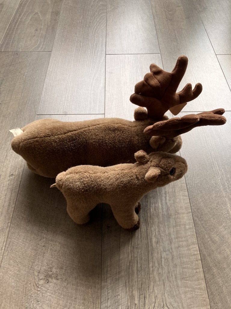 WWF Eland knuffel (32 x 38 cm), Overige merken, Overige typen, Ophalen of Verzenden, Zo goed als nieuw