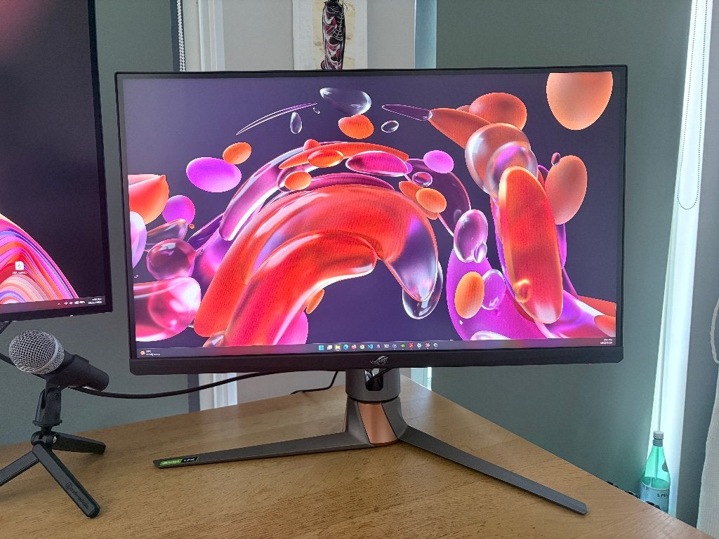 ASUS ROG Swift PG27AQN 360Hz, IPS, Zo goed als nieuw, HDMI, Quad HD (2K)