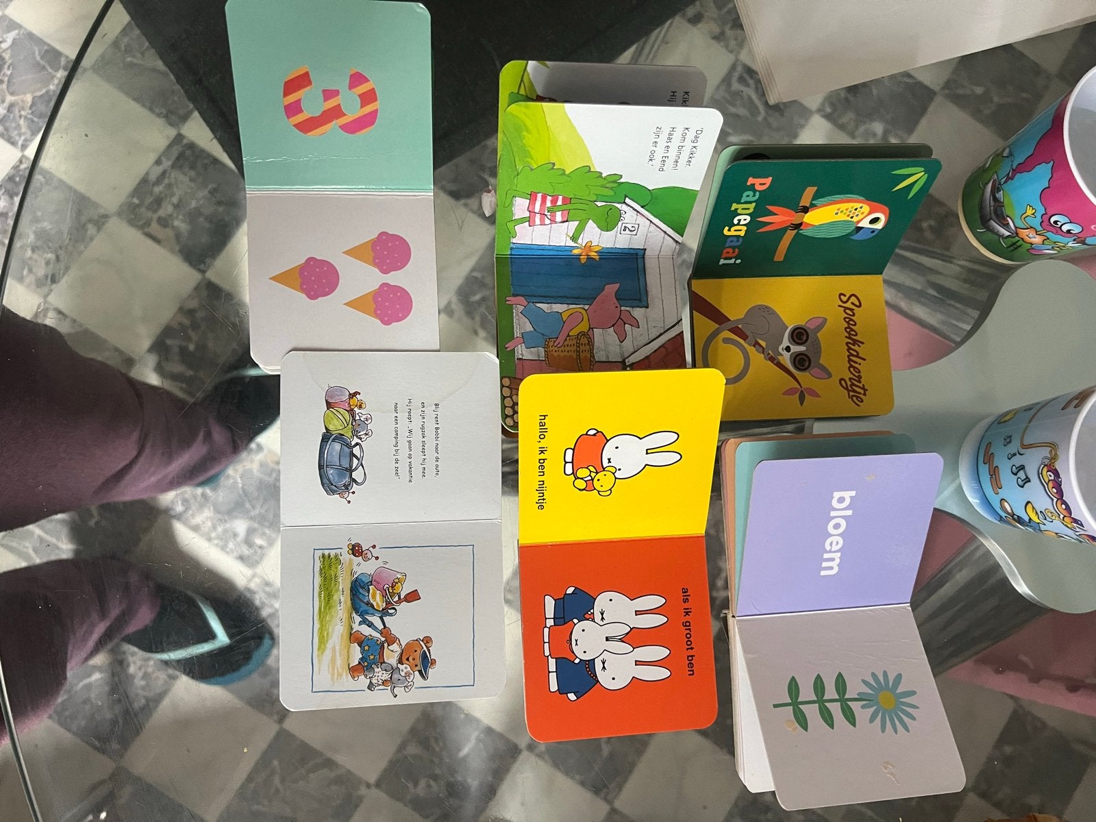 Diverse baby- en kinderboekjes, o.a. Nijntje en Kikker, Ophalen of Verzenden, Gelezen, Uitklap-, Voel- of Ontdekboek, 1 tot 2 jaar