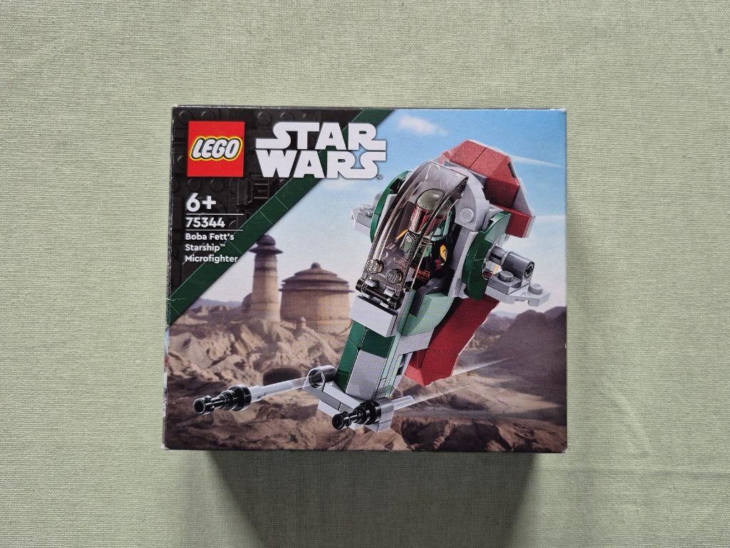 Lego Star Wars microfighter set 75344 Boba Fett’s Starship, Gebruikt, Inclusief instructies, Star Wars, Lego