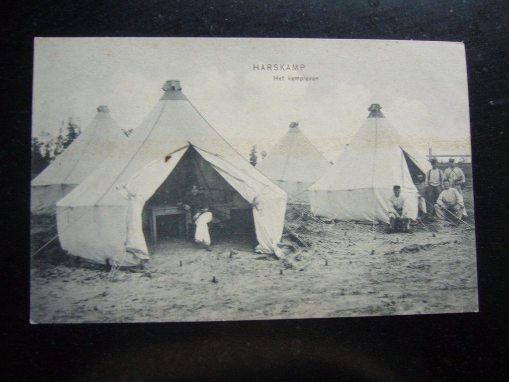 HARSKAMP  =  HET KAMPLEVEN, Ophalen of Verzenden, 1920 tot 1940, Ongelopen