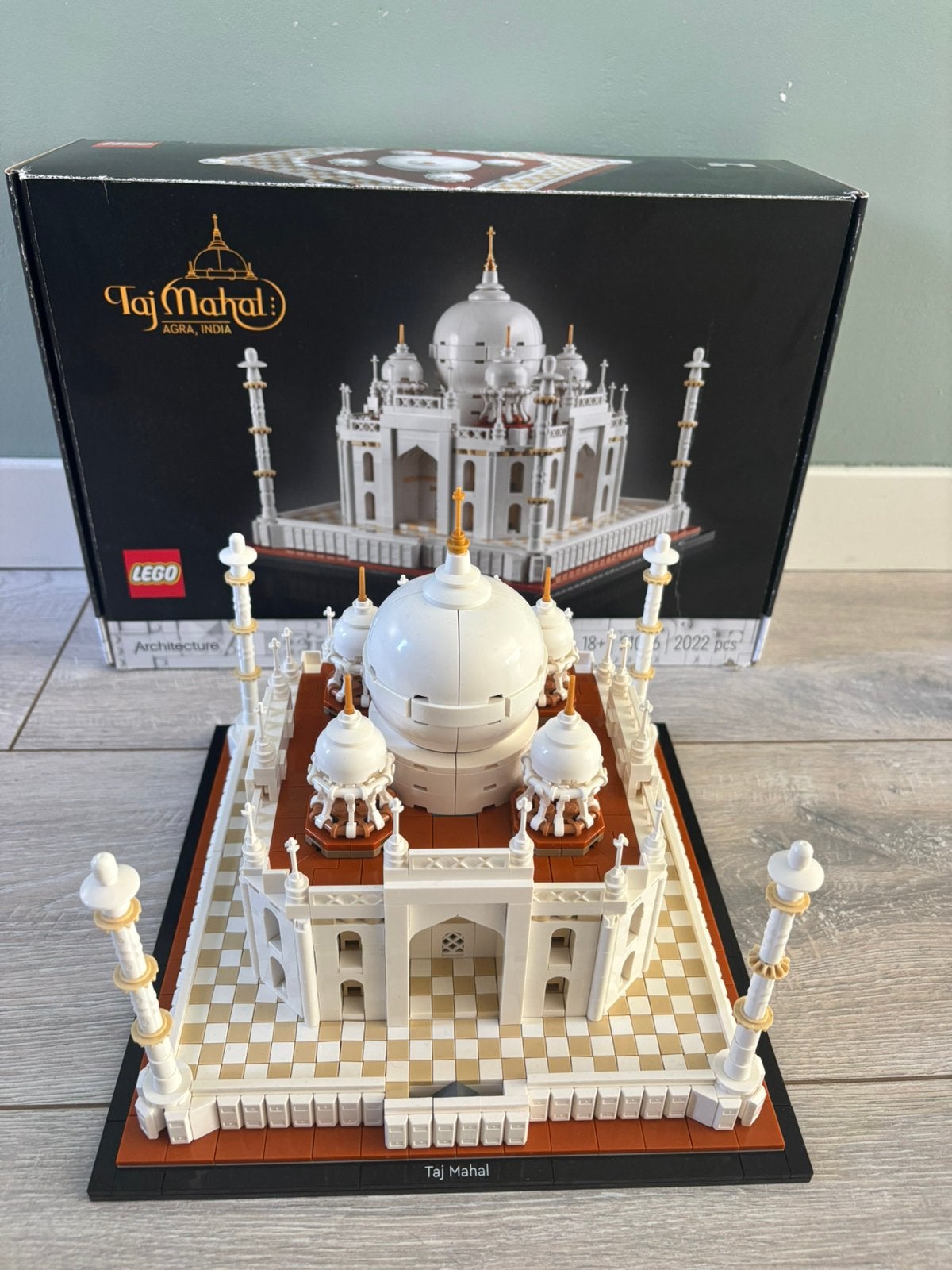 LEGO Architecture 21056 Taj Mahal – compleet, Ophalen of Verzenden, Zo goed als nieuw