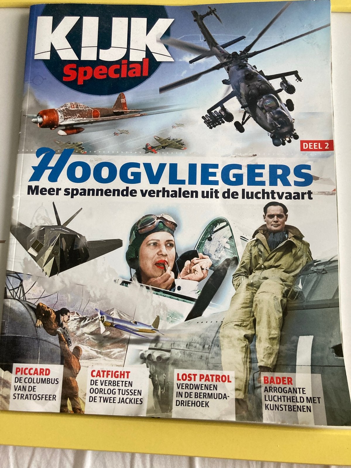 KIJK Special Hoogvliegers Deel 2 - Luchtvaartverhalen, Ophalen of Verzenden, Gelezen, Overige typen