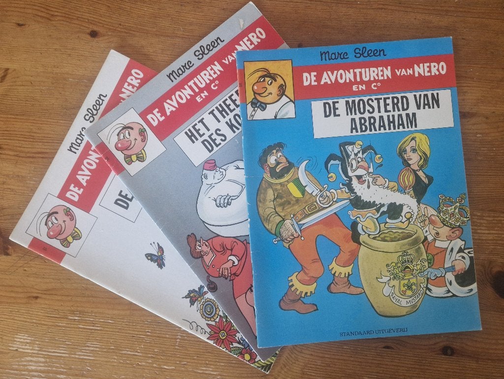 3 stripboeken Nero - Marc Sleen zie titels, Eén stripboek, Ophalen, Zo goed als nieuw