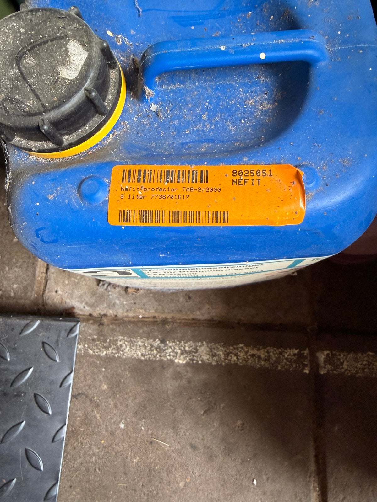 Nefit TAB-2/2000 ketelreiniger voor HR-/condensatieketels, Ophalen of Verzenden, Gebruikt, Overige typen, Hoog rendement (Hr)