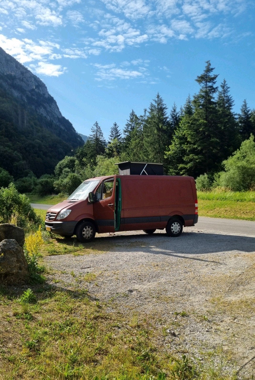 Mercedes Sprinter camperbus 2007 – sfeervolle zelfbouwcamper, Particulier, Buscamper of Camperbus, Mercedes-Benz