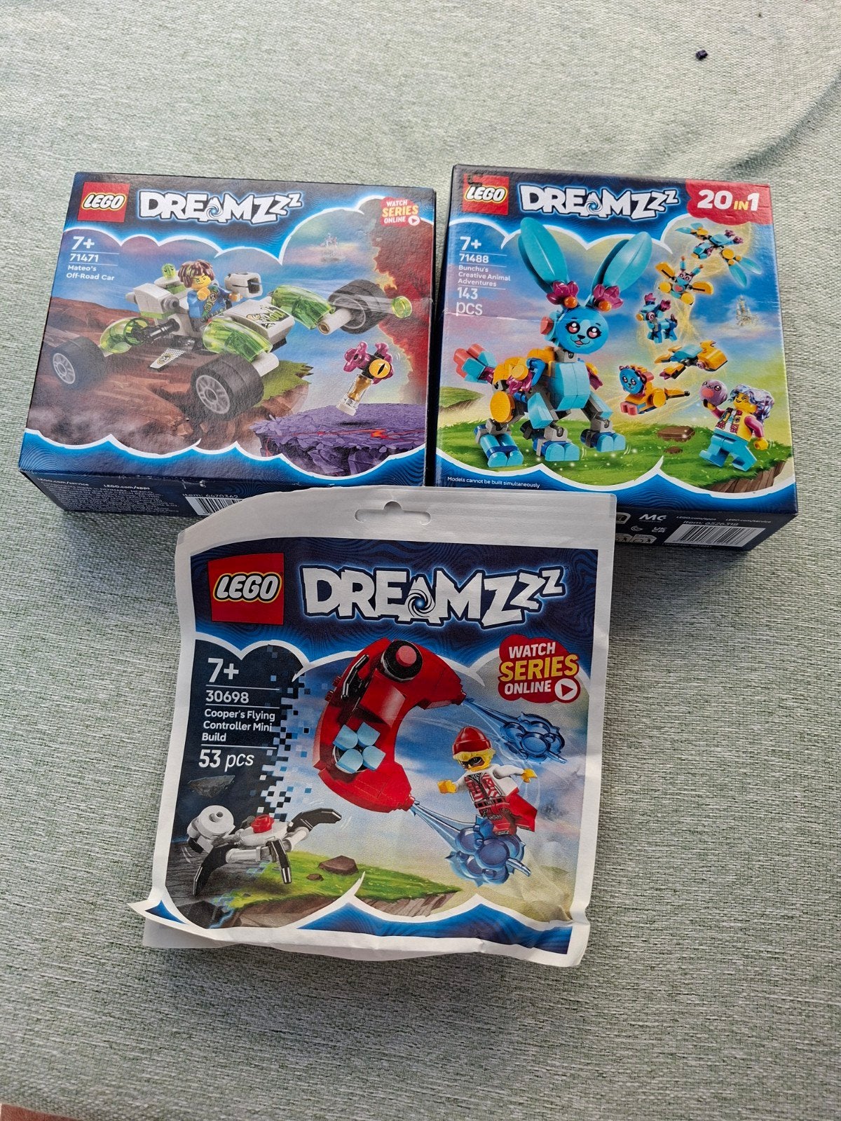 LEGO DREAMZzz Sets: 71471, 71488 & 30698 - Nieuw!, Ophalen of Verzenden, Nieuw, Overige merken