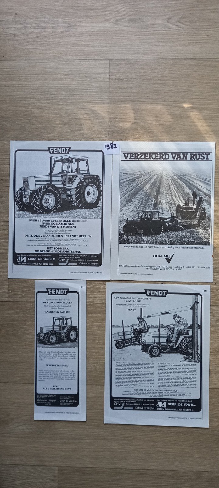 AF 82 : Fendt advertenties., Ophalen of Verzenden, 1920 tot 1940, Tijdschrift