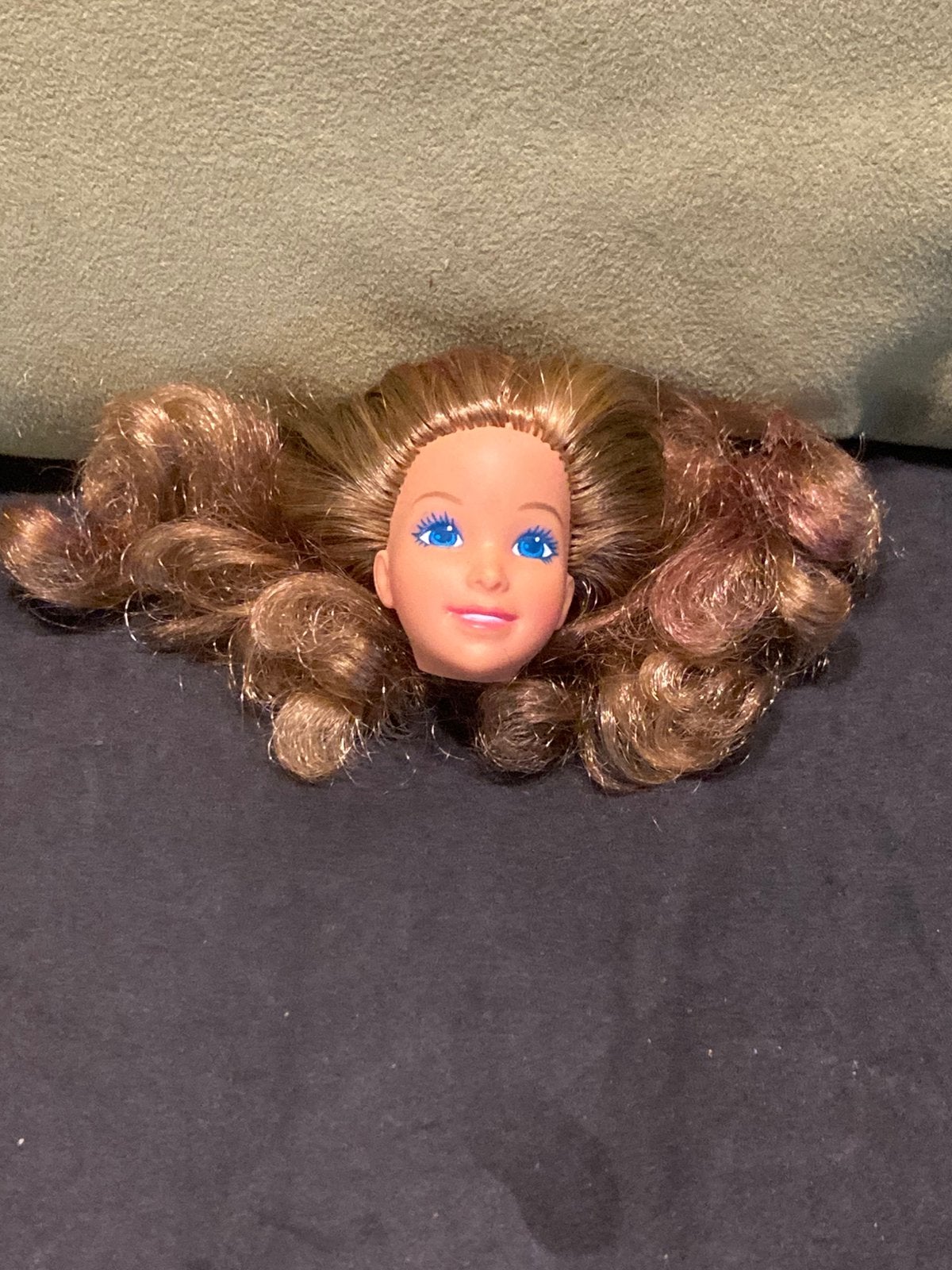 Barbie hoofdje Mattel 1979 (291224), Ophalen of Verzenden, Zo goed als nieuw, Pop