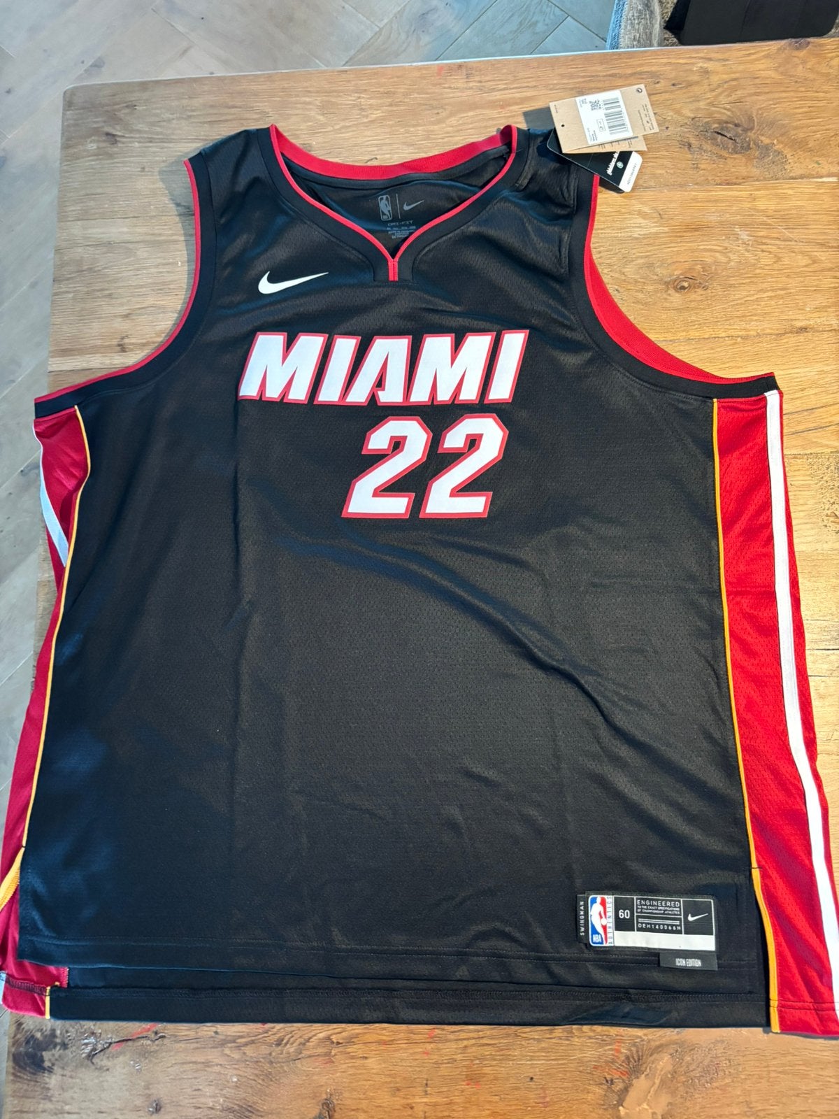 NBA Shirt Maimi Heats butler 22, Meerkleurig, Overige typen, Nieuw, Overige maten