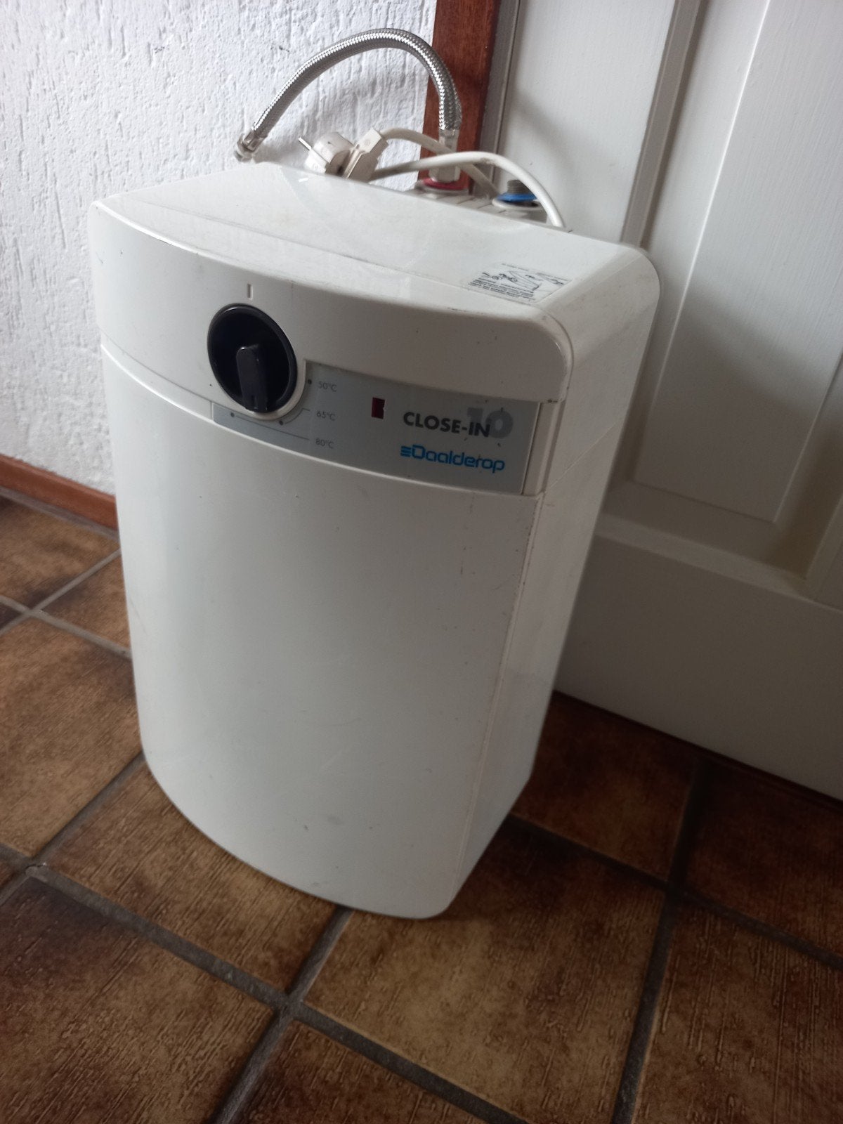 daalderop close in boiler 10 liter  2024., Doe-het-zelf en Verbouw, Geisers en Boilers, Gebruikt, Aardgas, Minder dan 20 liter