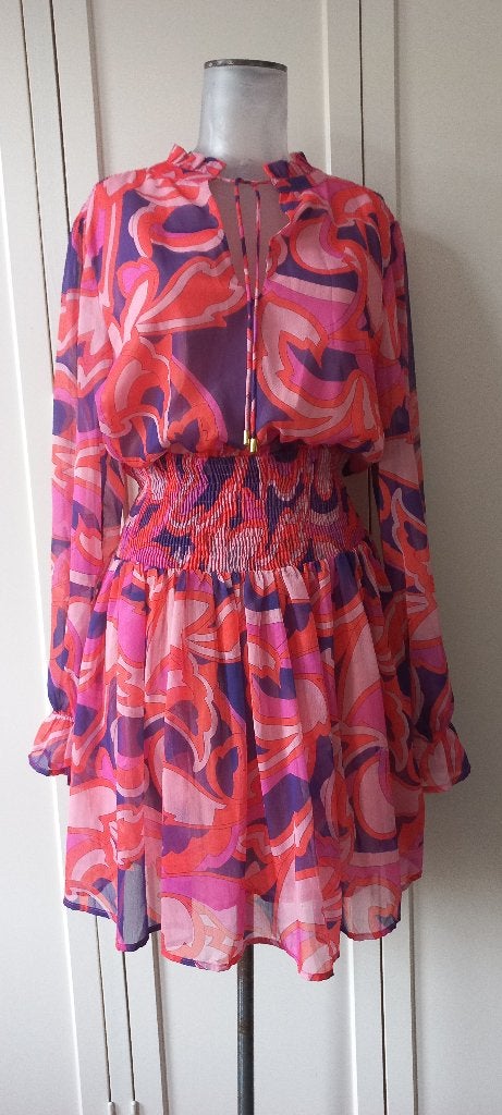 Freebird jurk maat M zgan, Kleding | Dames, Jurken, Maat 38/40 (M), Meerkleurig, Ophalen of Verzenden, Zo goed als nieuw
