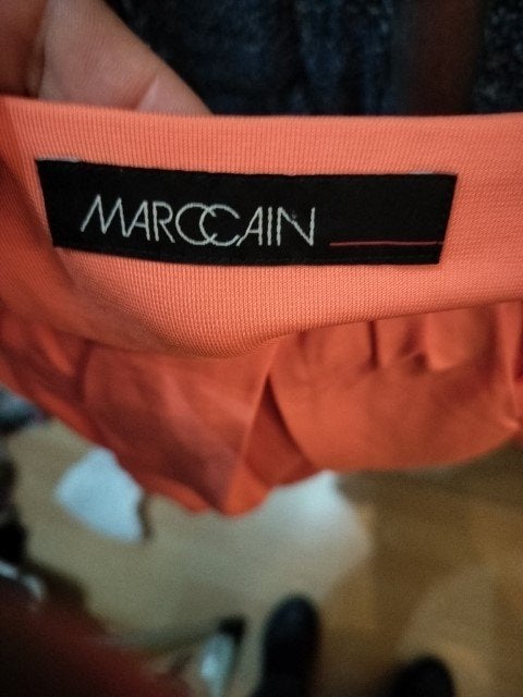 Jurk Marccain oranje mt N6 (XL-44) Nieuw Vaste prijs, Maat 42/44 (L), Nieuw, Oranje, Ophalen of Verzenden