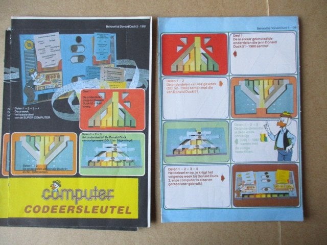 adv9708 donald duck weekblad bijlage 97, Eén stripboek, Ophalen, Gelezen