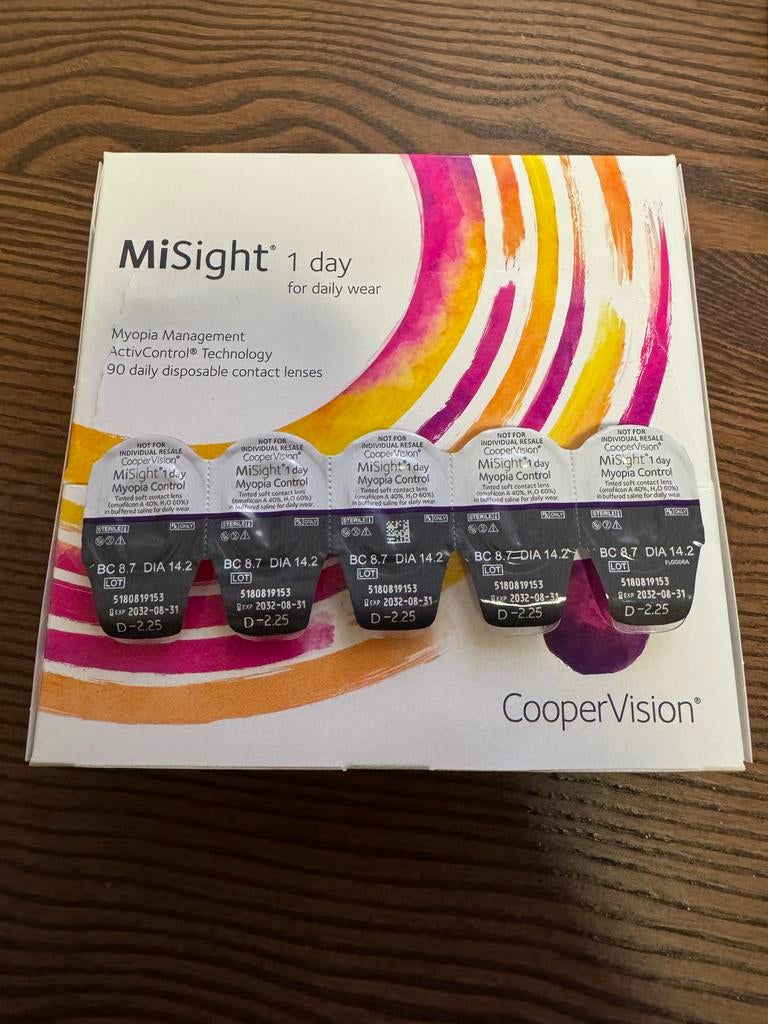 Coopervision Misight contactlenzen -3.00 (20 stuks), Ophalen, Nieuw, Toebehoren, Overige kleuren