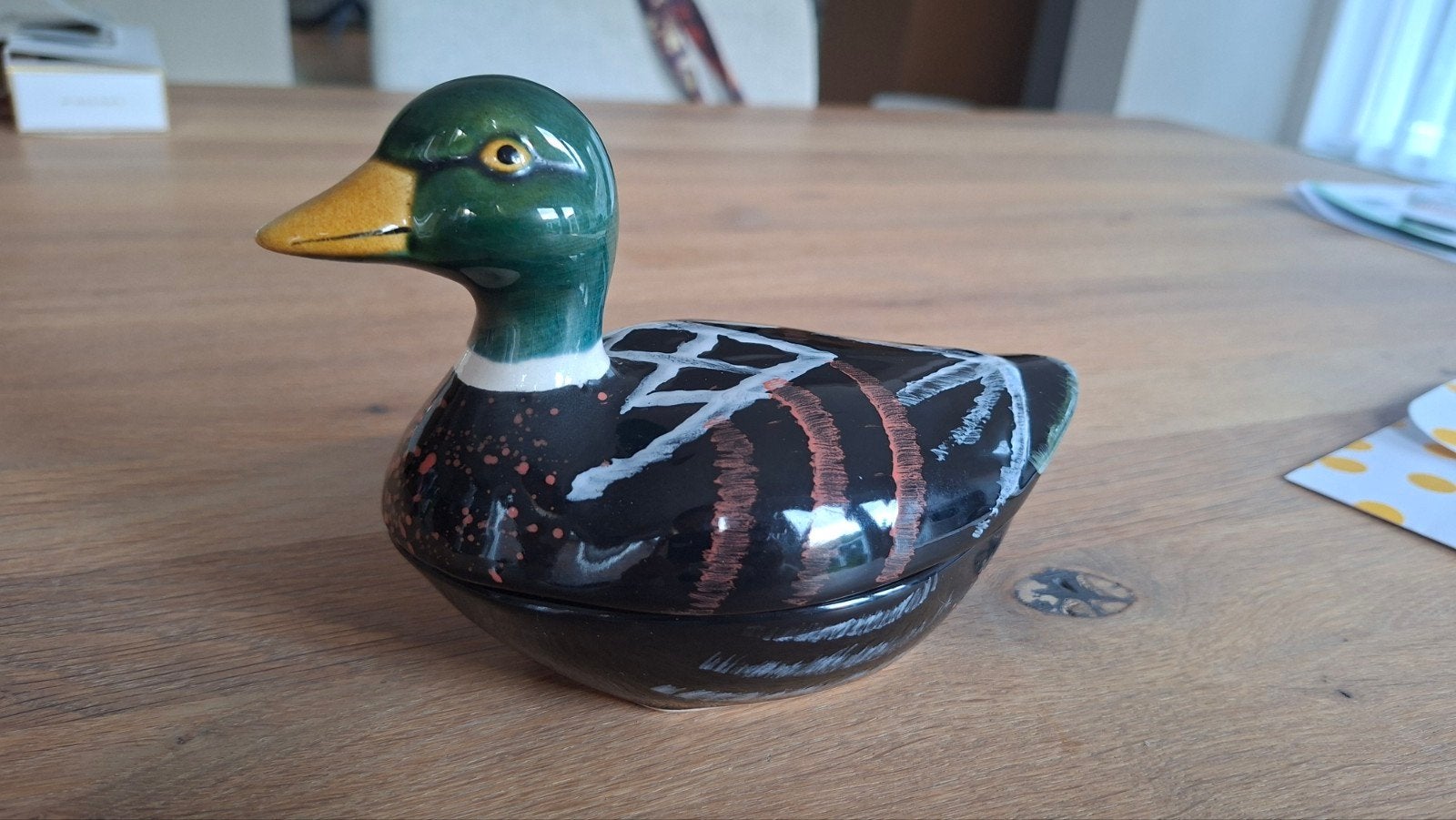 Michel Caugant Paté Bakje Eend - Prachtige Staat, Antiek en Kunst, Ophalen