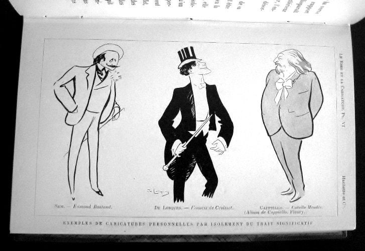 Le Rire et la Caricature 1906 P Gaultier Karikatuur, Ophalen of Verzenden