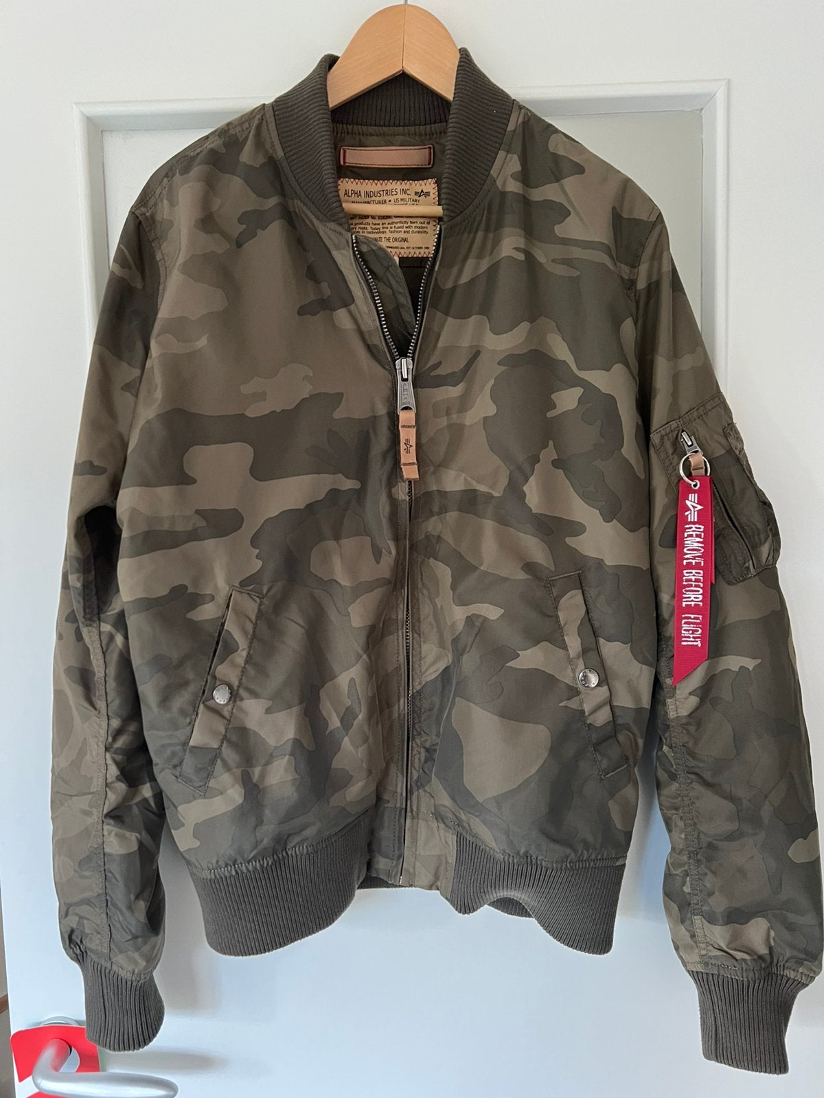 Alpha industries bomber, Ophalen of Verzenden, Zo goed als nieuw, Maat 56/58 (XL)
