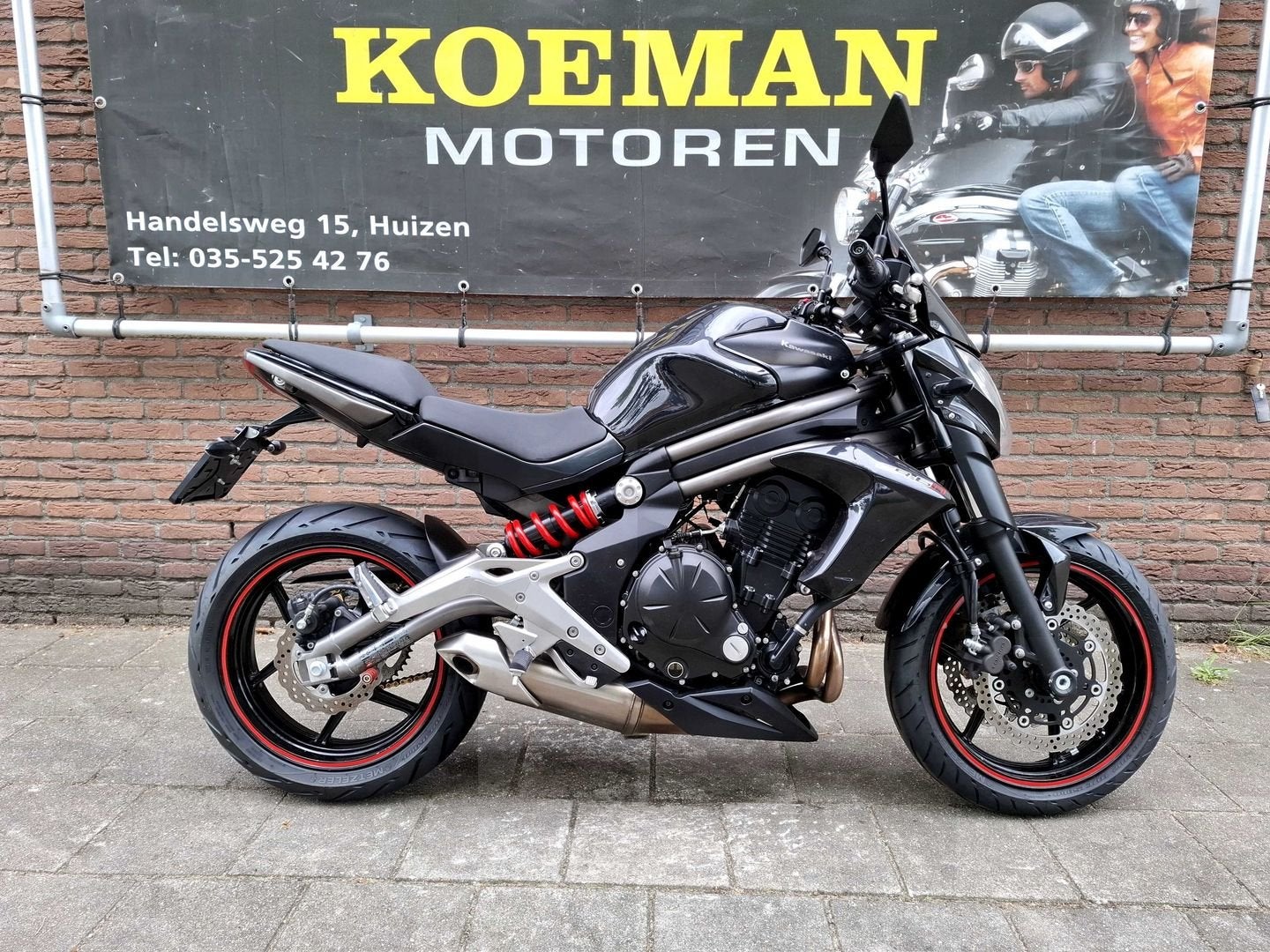 KAWASAKI ER 6 N (bj 2013) ER6N garantie ER6 topstaat, 2 cilinders, Bedrijf, Onbekend, KAWASAKI