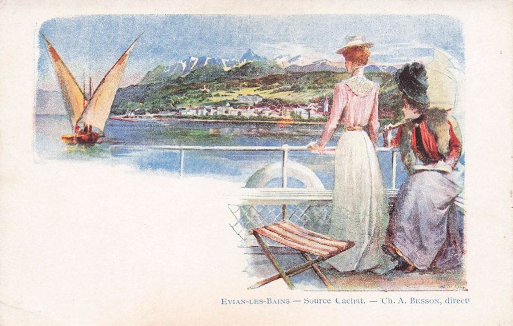 702-326-041 Evian-Les-Bains, Verzamelen, Verzenden, Voor 1920, Frankrijk