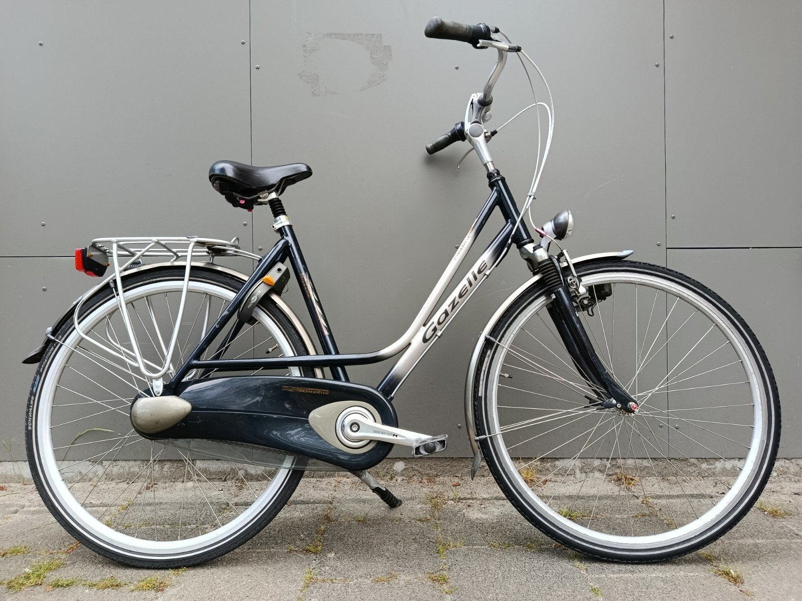 Damesfiets Gazelle 7 versnellingen, AXA slot, verlichting, Ophalen, Zo goed als nieuw, Gazelle