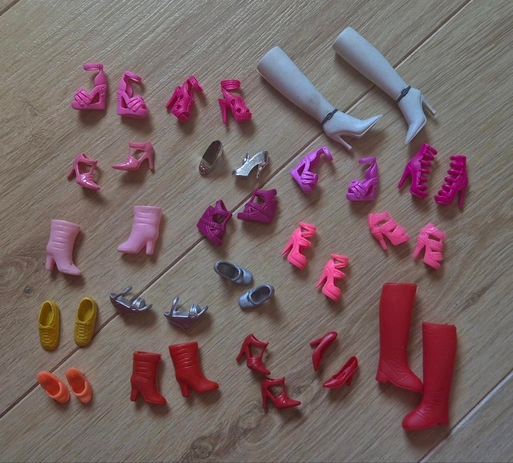 Barbie schoentjes, Ophalen of Verzenden, Gebruikt, Barbie